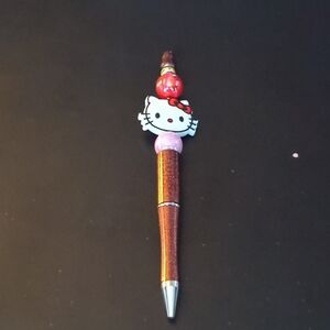 Hello Kitty Brown and Pink Pen